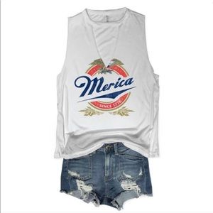 Muscle choker Merica Tank